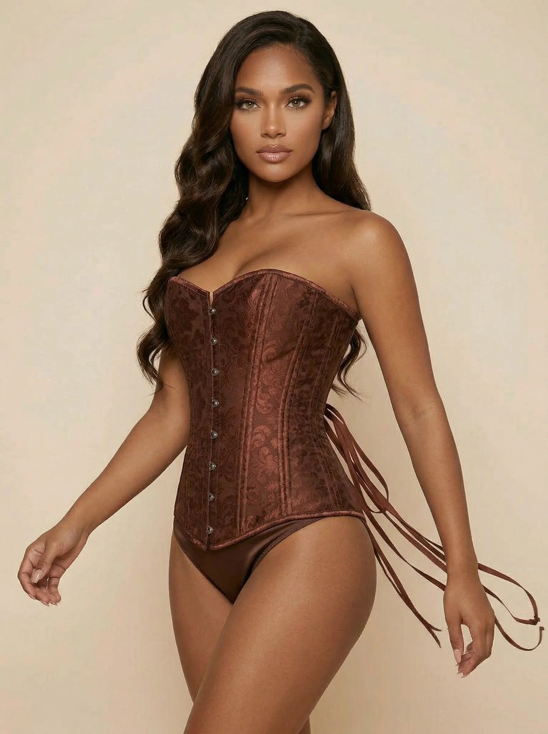 Corset Minceur à Lacet - Vue mouvement (moyenne)