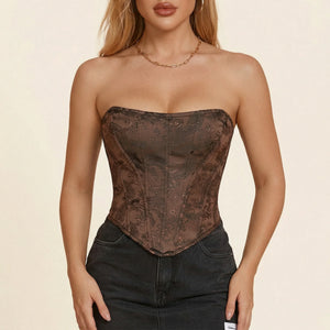 Corset Steampunk - Vue face (petite)