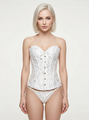 Corset Minceur Femme Blanc - Vue principale (petite)