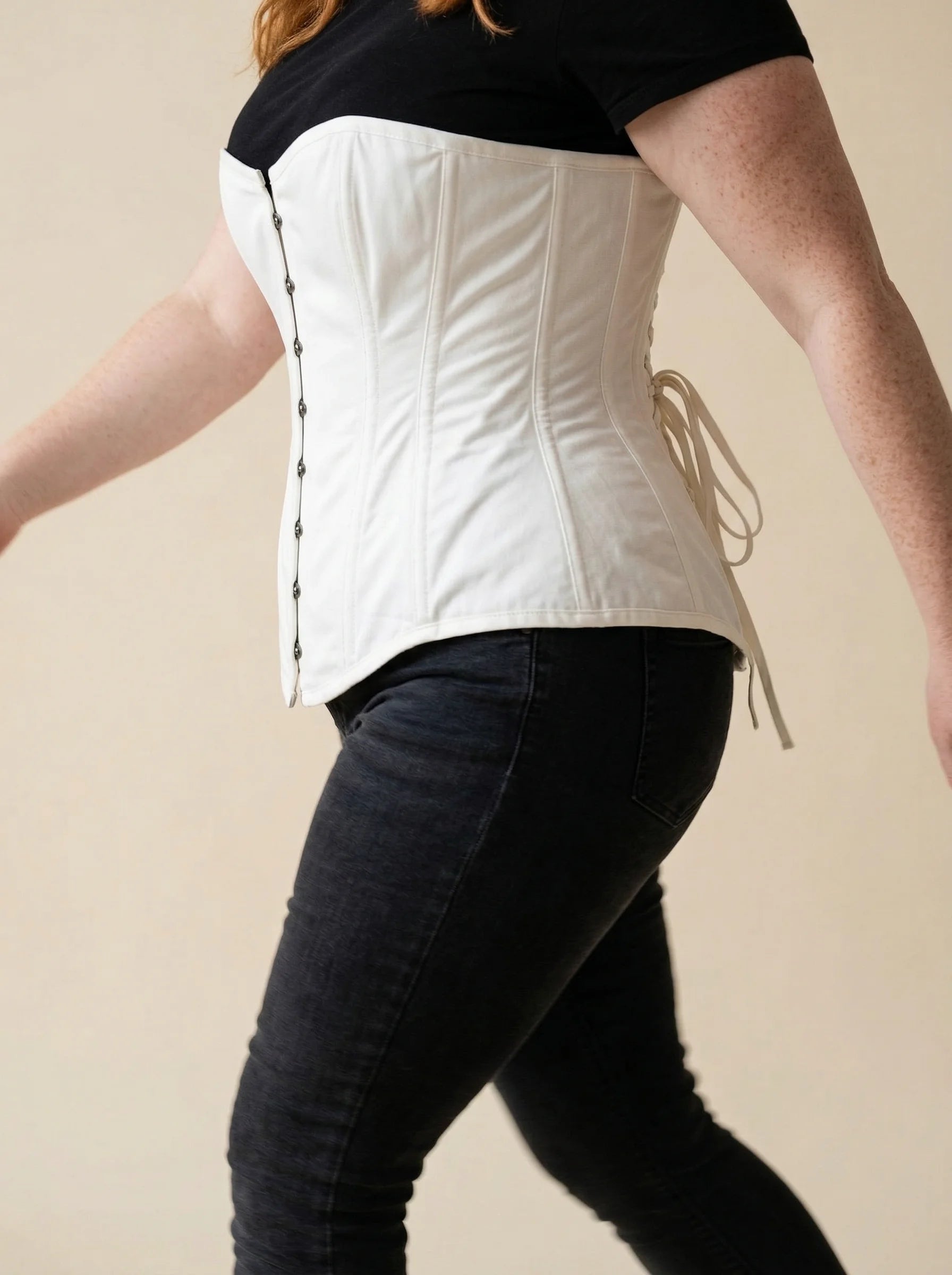 Corset Minceur Grande Taille - Vue mouvement (plus-size)