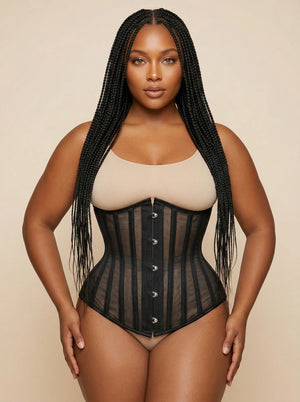 Corset à Lacet Amincissant - Vue principale (curvy)