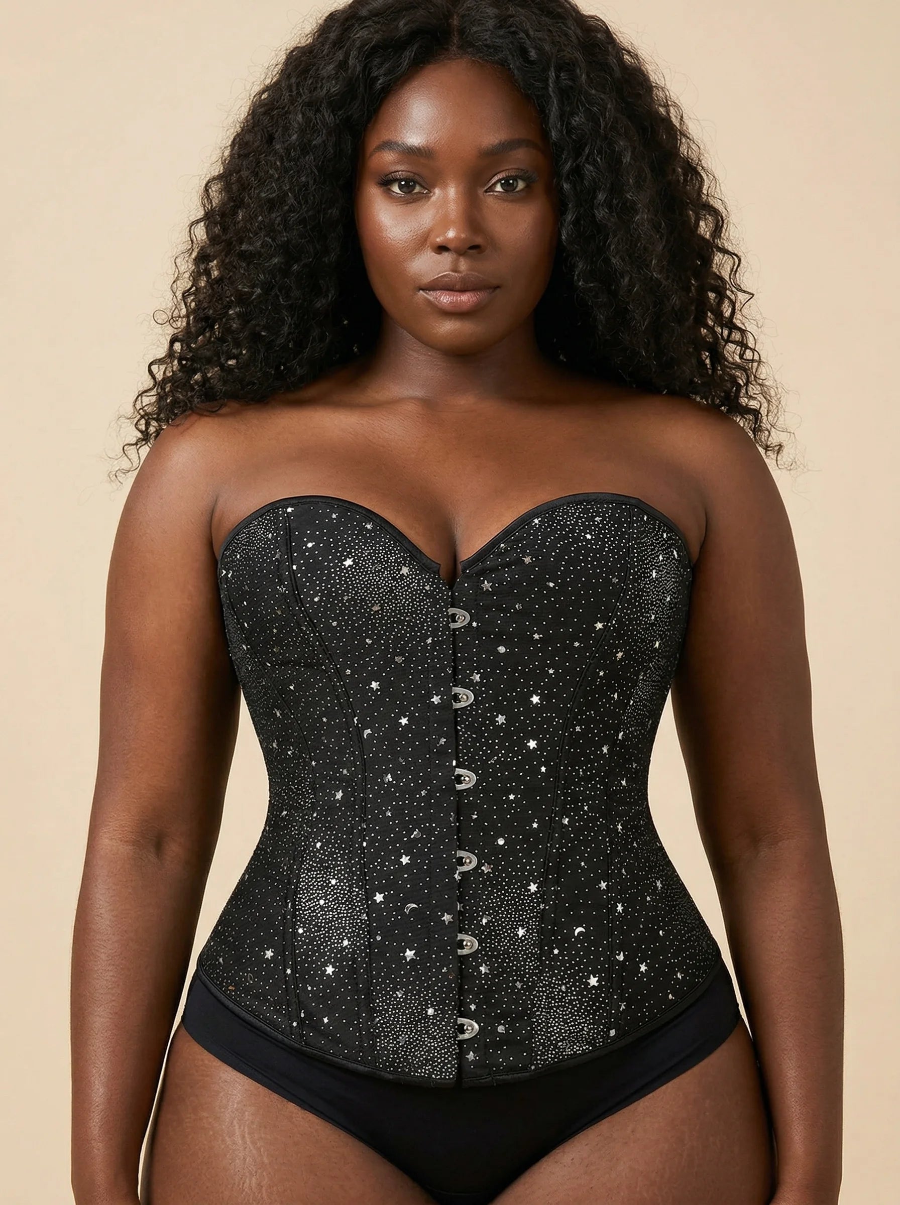 Corset Blanc et Noir