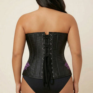 Corset Bustier à Lacets - Vue dos (plus-size)