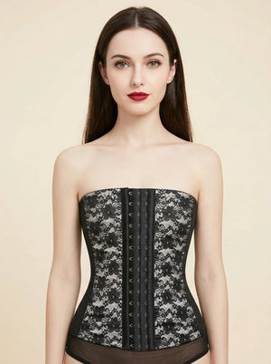 Corset Court en Dentelle - Vue principale (petite)