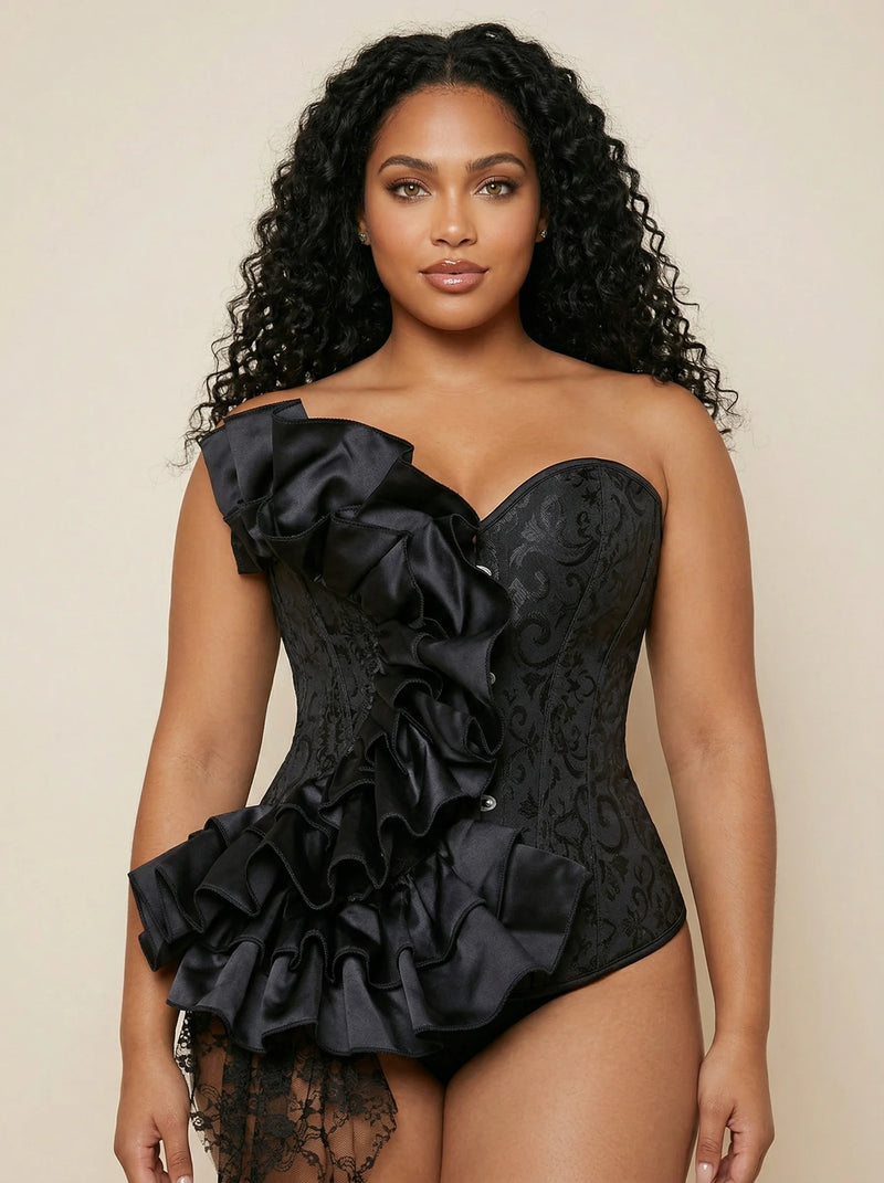 Corset Dentelle Élégant - Vue principale (plus-size)