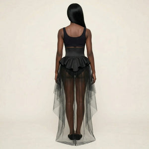 Corset En Tulle - Vue dos (petite)