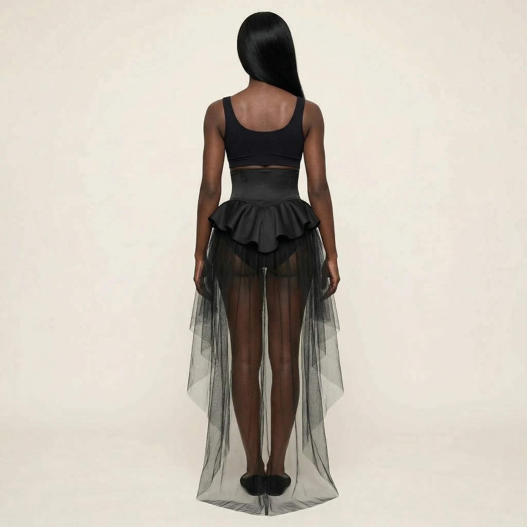 Corset En Tulle - Vue dos (petite)