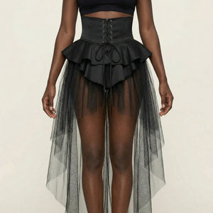 Corset En Tulle - Vue face (petite)