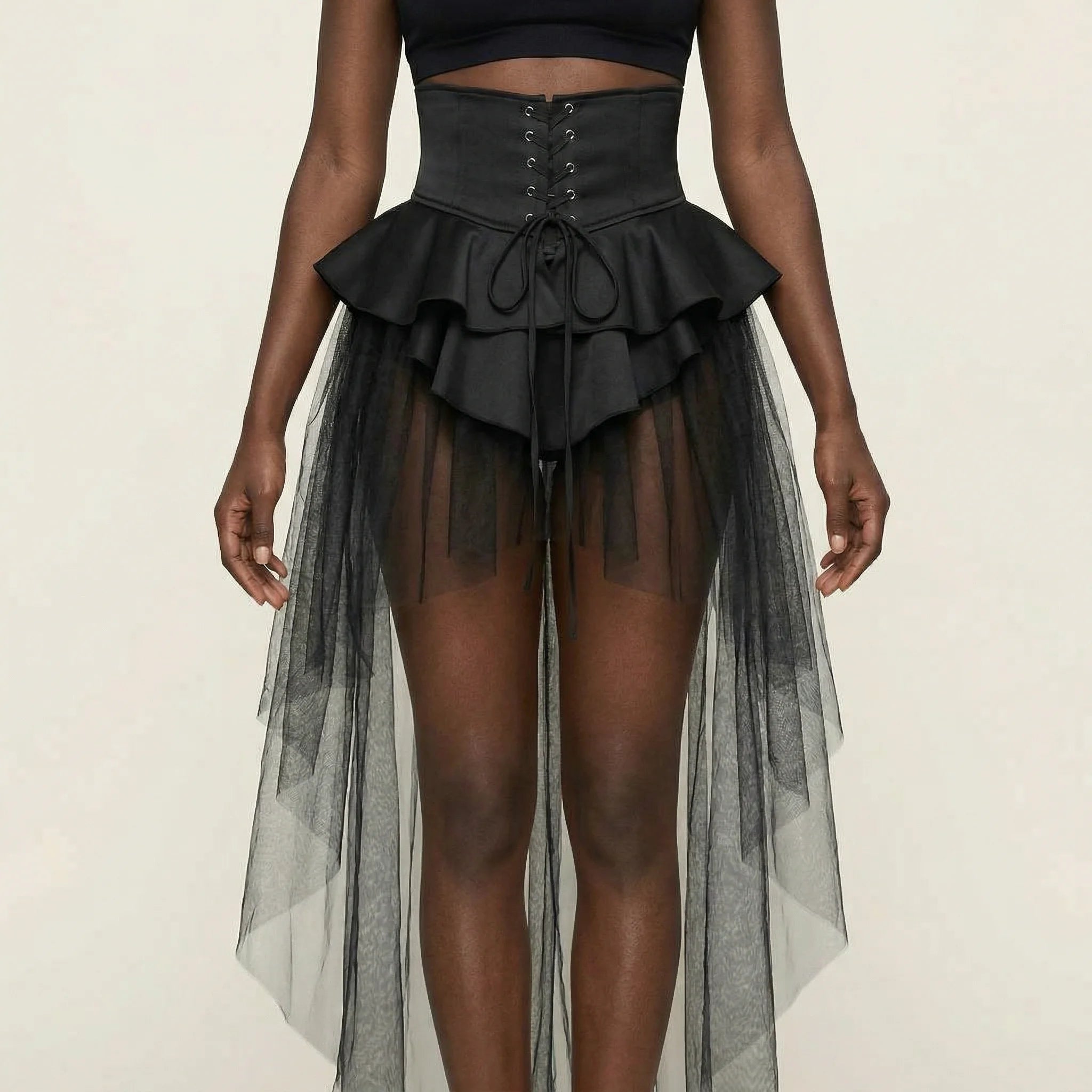 Corset En Tulle - Vue face (petite)