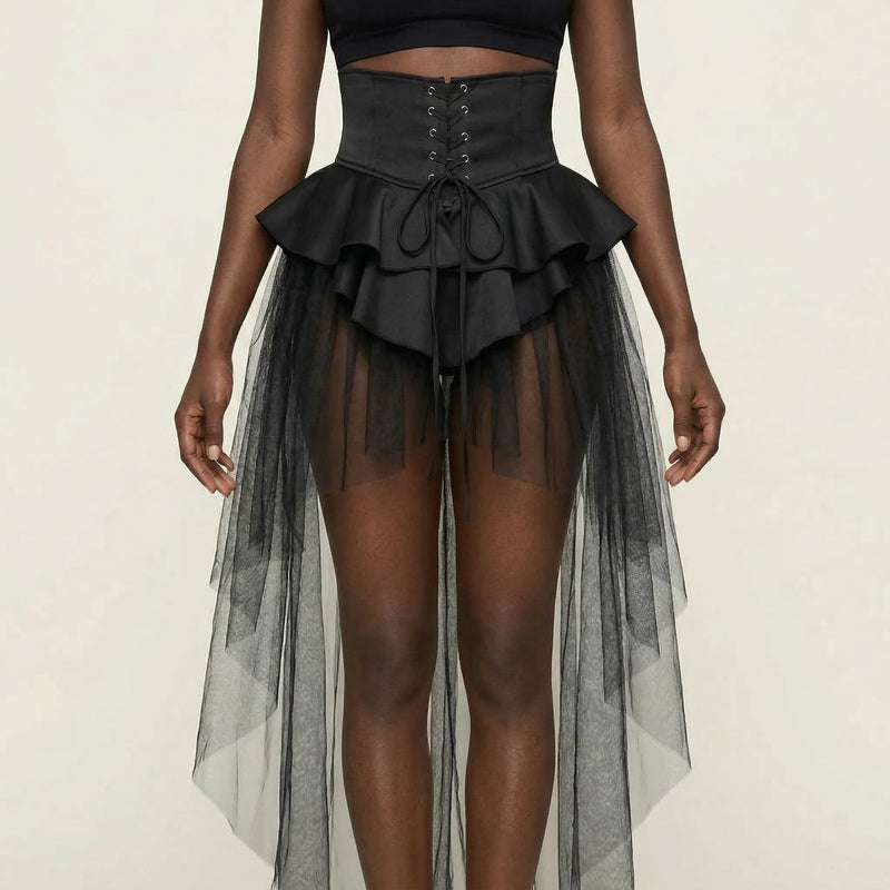 Corset En Tulle - Vue face (petite)