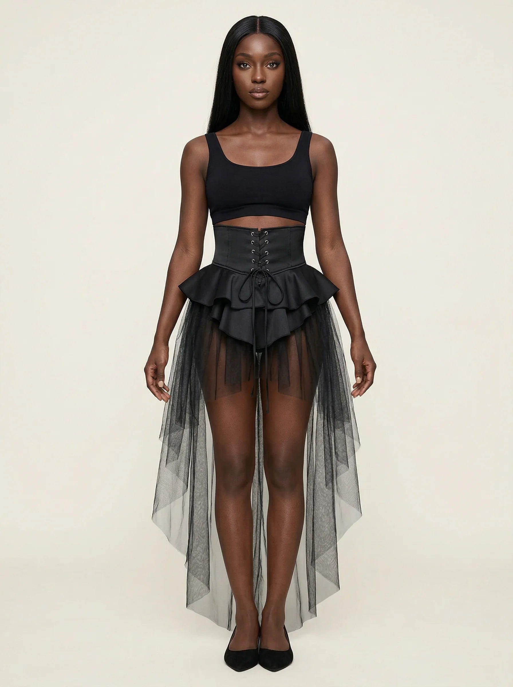 Corset En Tulle