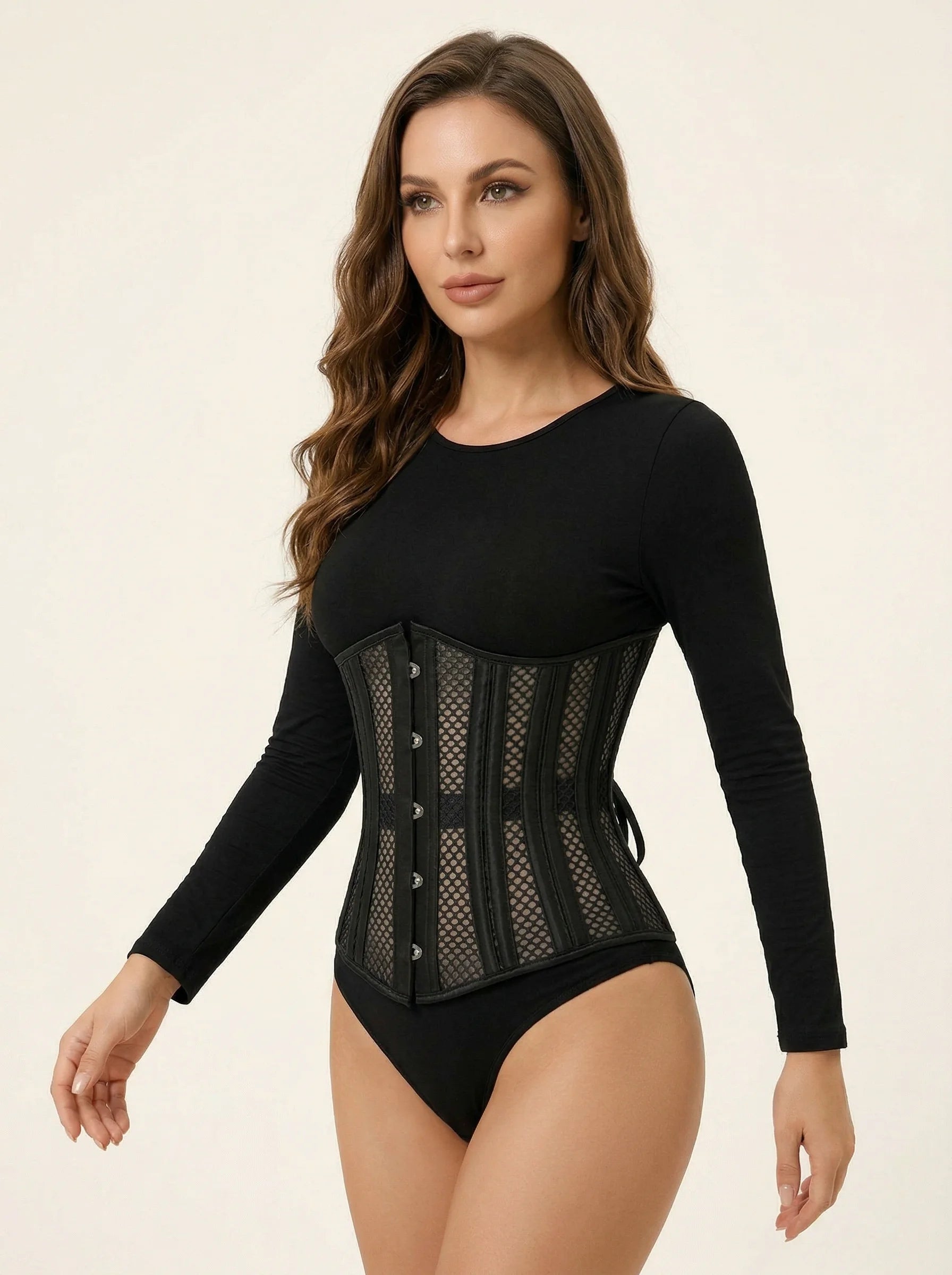 Corset Femme Dos - Vue mouvement (moyenne)