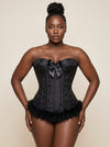 Corset Femme Noir Mariage
