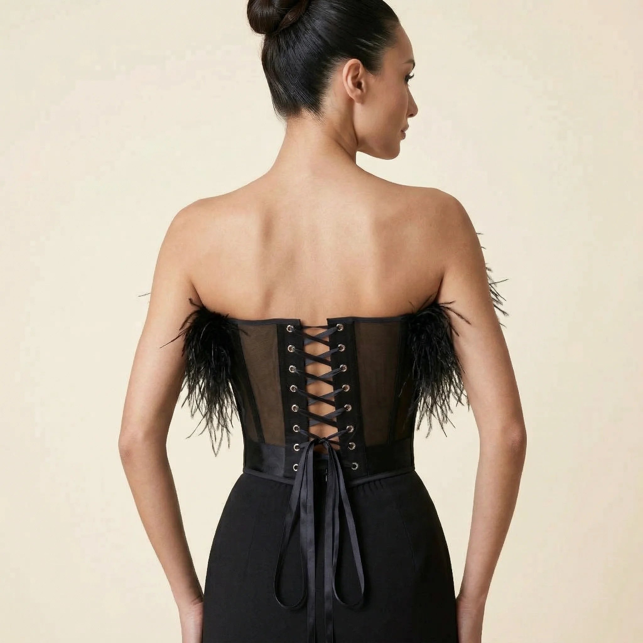 Corset Fourrure - Vue dos (moyenne)