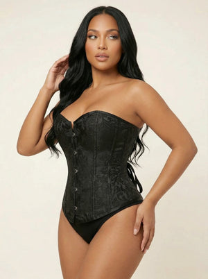 Corset Gainant Grande Taille - Vue mouvement (moyenne)
