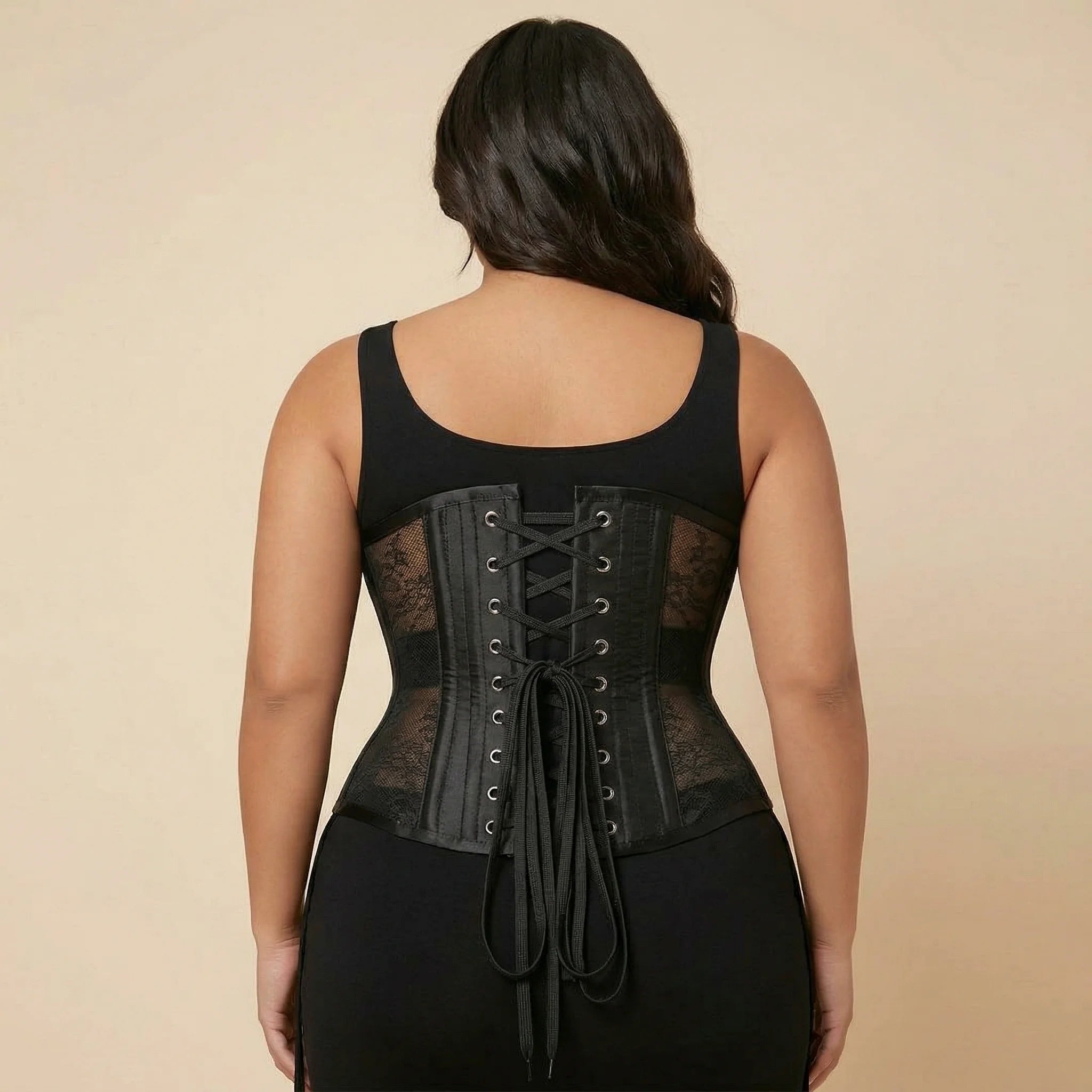 Corset Gainant Invisible - Vue dos (plus-size)