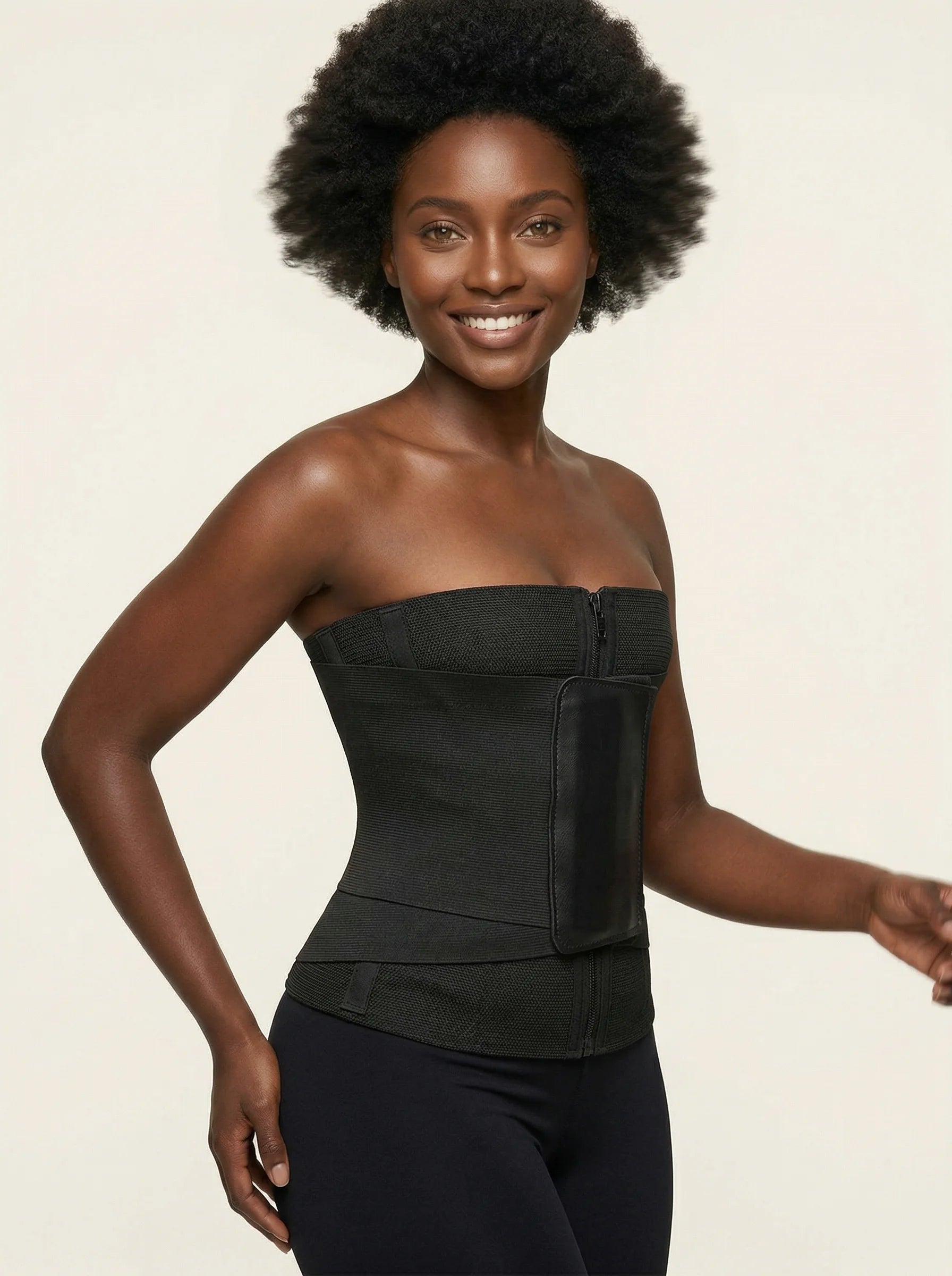 Corset Gaine Sport - Vue mouvement (curvy)