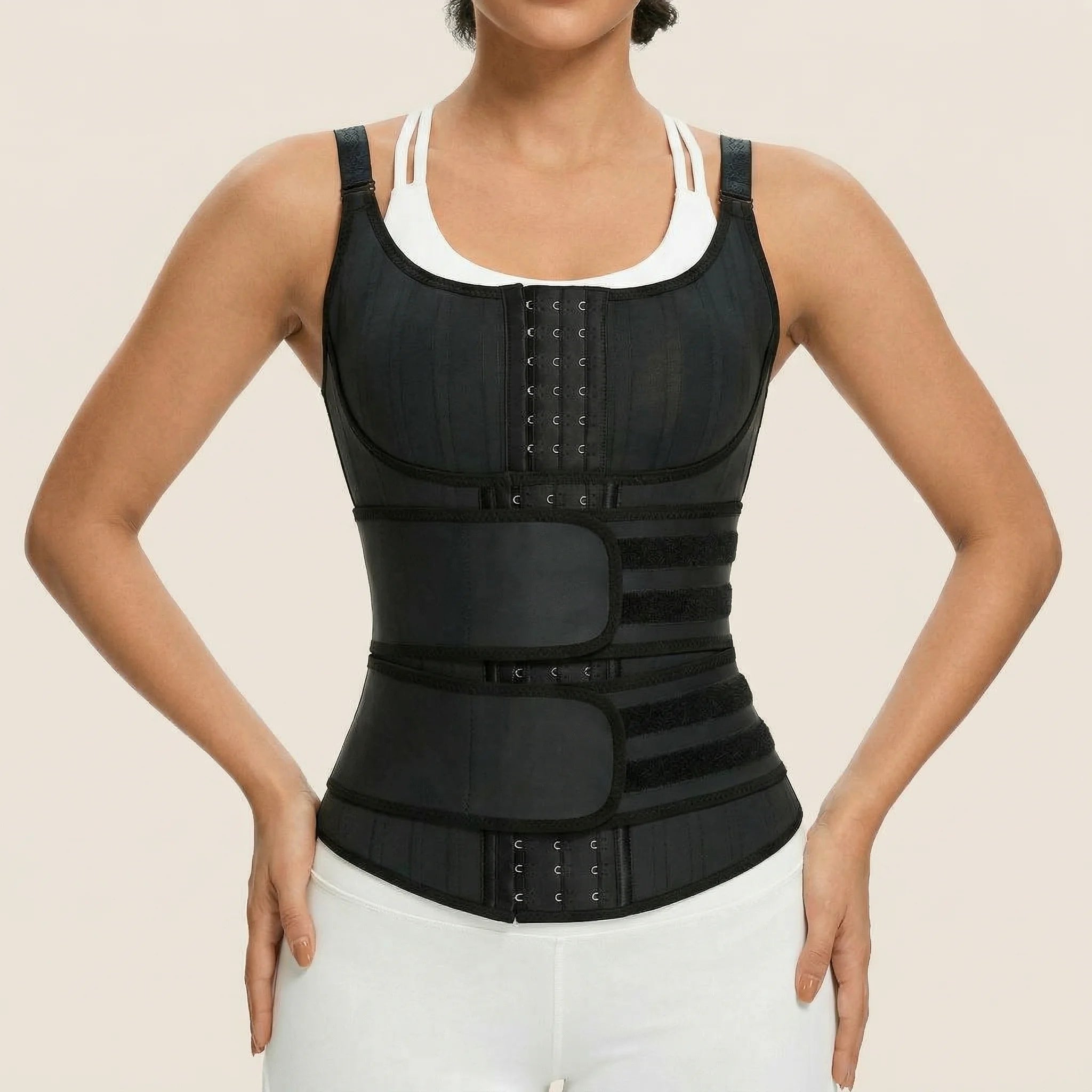Corset Gaine Ventre Plat - Vue face (petite)