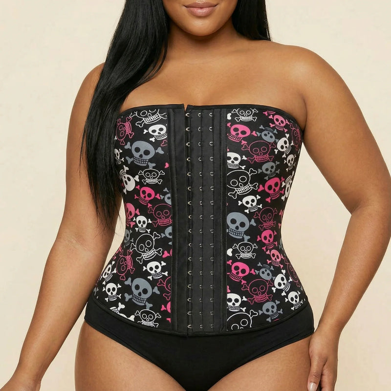 Corset Latex Minceur - Vue face (plus-size)