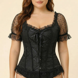 Corset Minceur Femme Grande Taille - Vue face (moyenne)