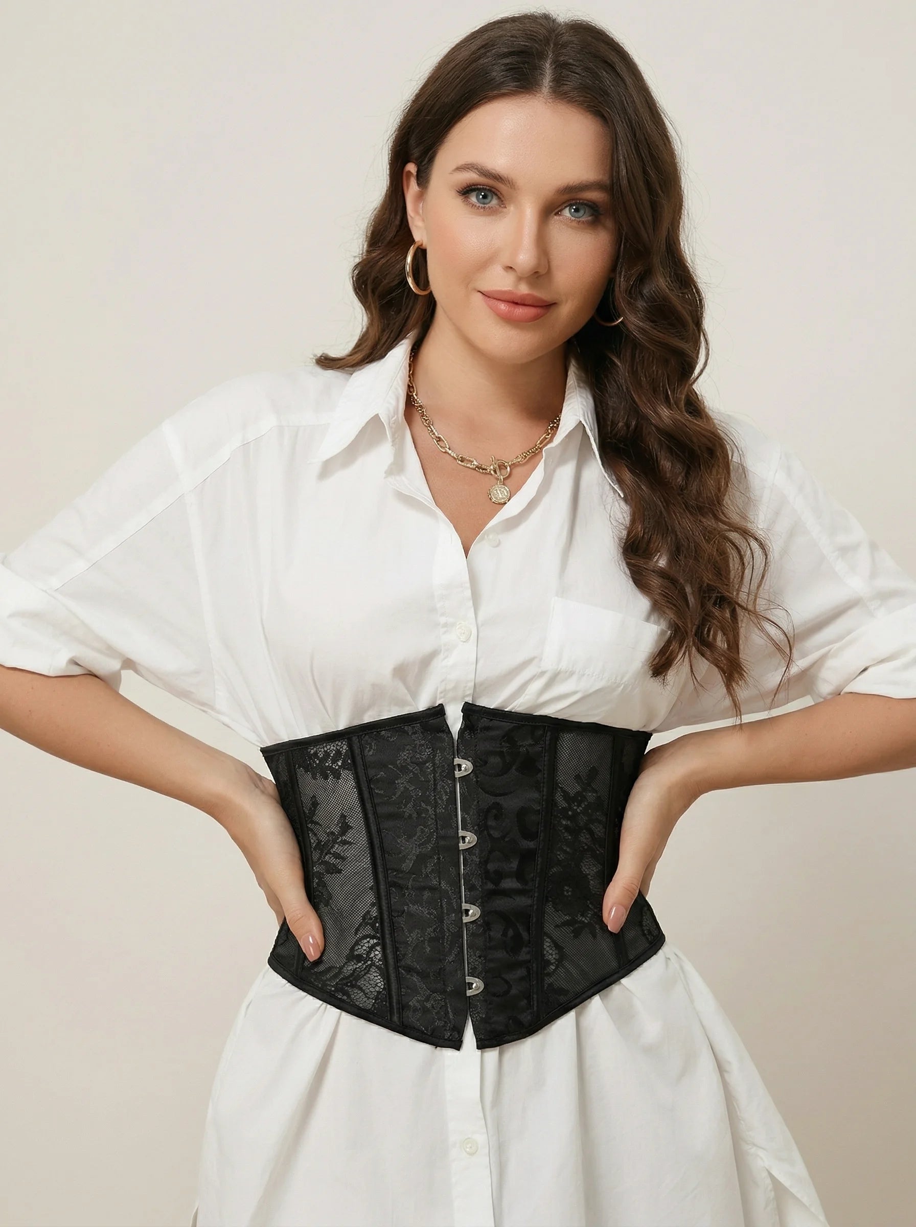 Corset Noir Court