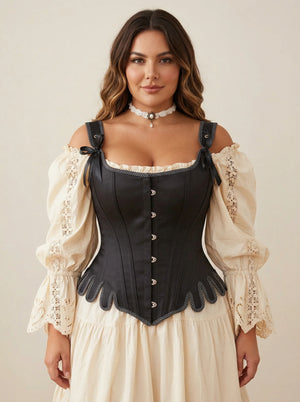 Corset Noir Femme - Vue principale (plus-size)
