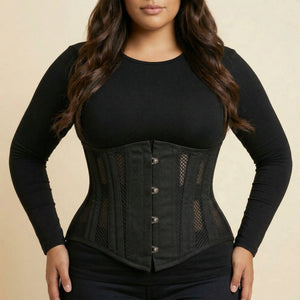 Corset Serre Taille Femme - Vue face (plus-size)