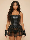 Corset Sexy en Cuir