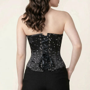 Corset Sexy Noir - Vue dos (moyenne)