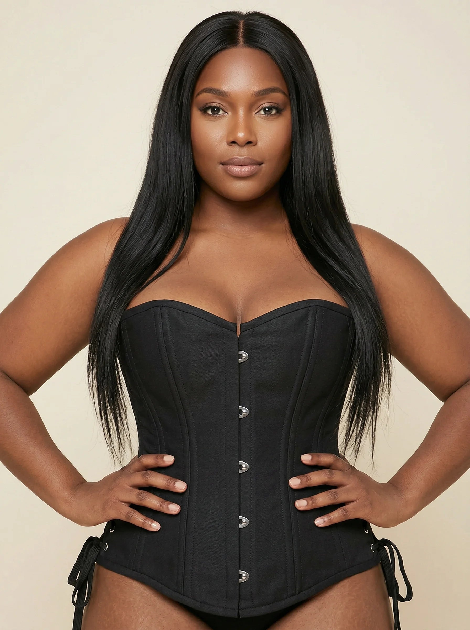 Corset Underbust à Crochets