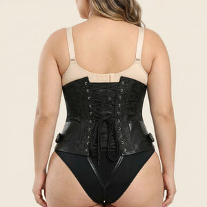 Corset Underbust Médiéval - Vue dos (moyenne)