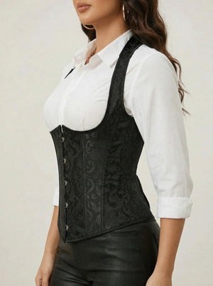 Corset Velours Côtelé - Vue profil (petite)