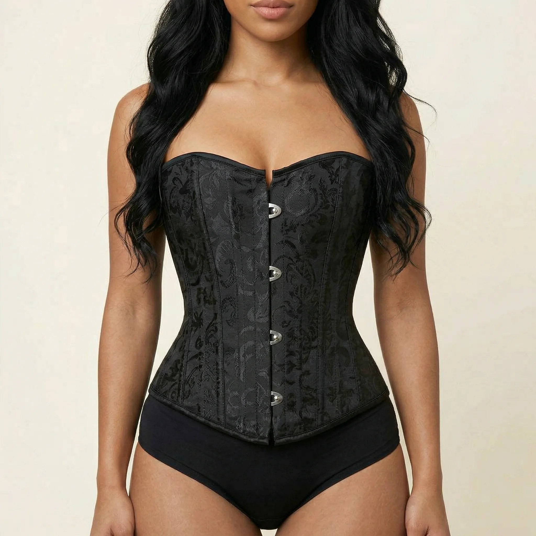 Mini Corset à Lacet - Vue face (petite)
