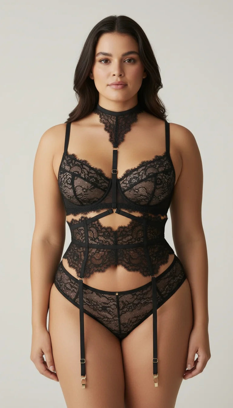 Corset Porte-Jarretelle Grande Taille - Vue principale