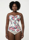 Corset Rose et Blanc