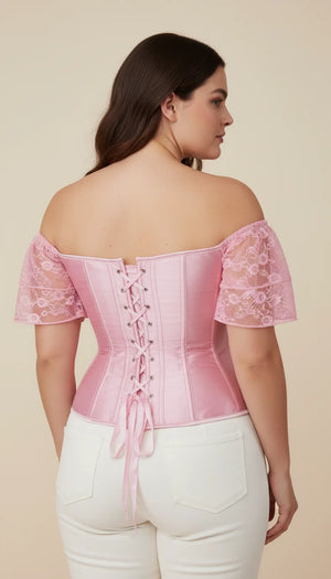 Corset Rose Fluo