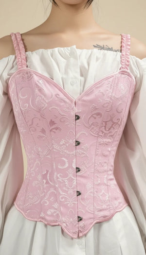 Corset Rose Haut