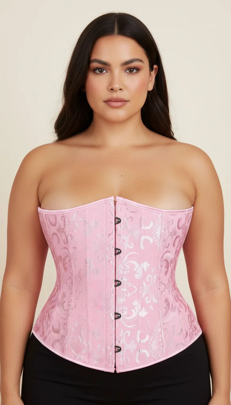 Corset Rose Pâle