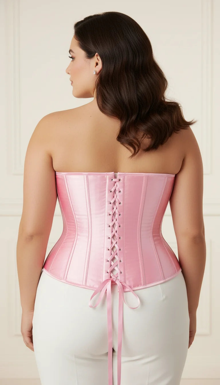 Corset Rose Poudré