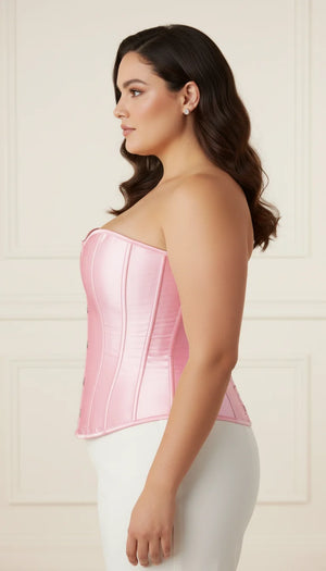 Corset Rose Poudré