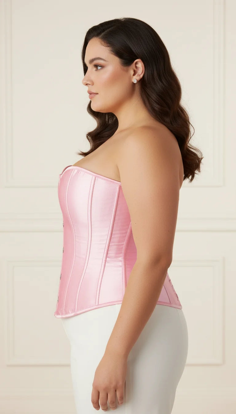 Corset Rose Poudré