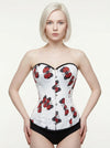 Corset Rouge et Blanc