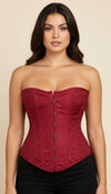Corset Sculptant Rouge Élégant