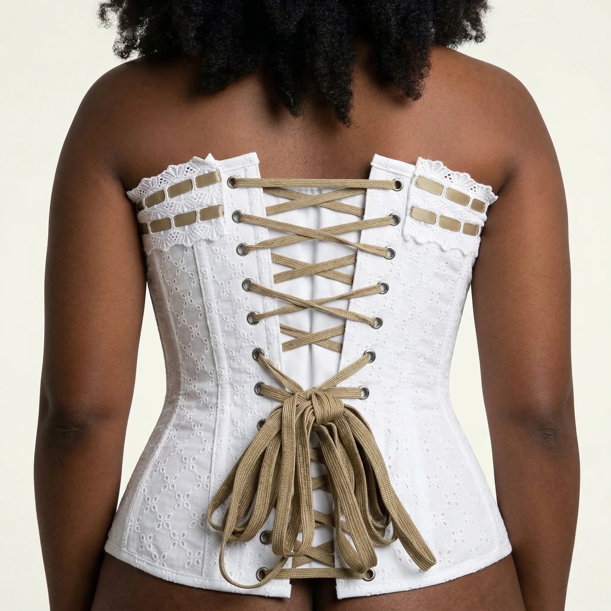 Corset Sexy Grande Taille - Vue dos (curvy)