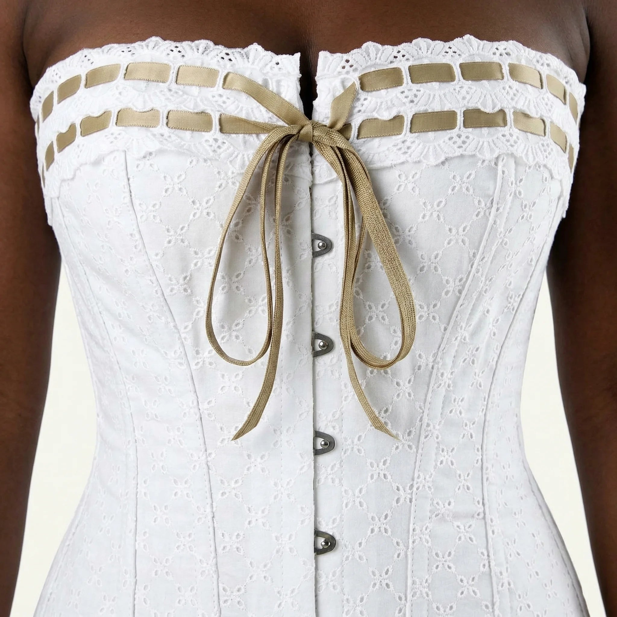 Corset Sexy Grande Taille - Vue face (curvy)