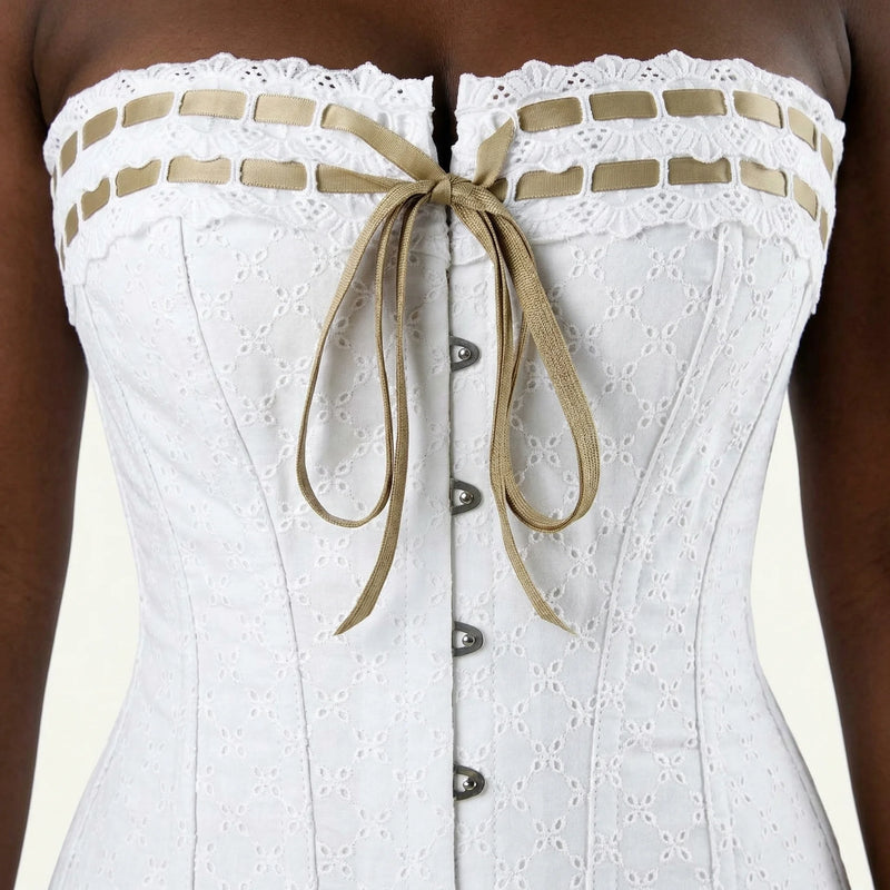 Corset Sexy Grande Taille - Vue face (curvy)