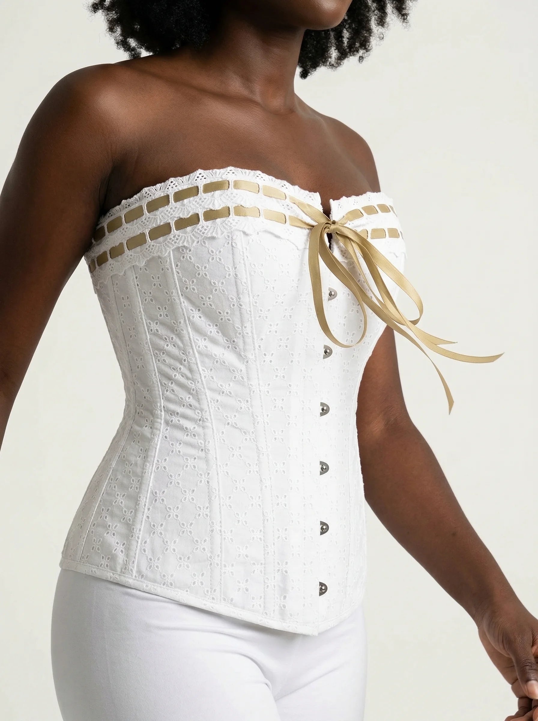 Corset Sexy Grande Taille - Vue mouvement (curvy)