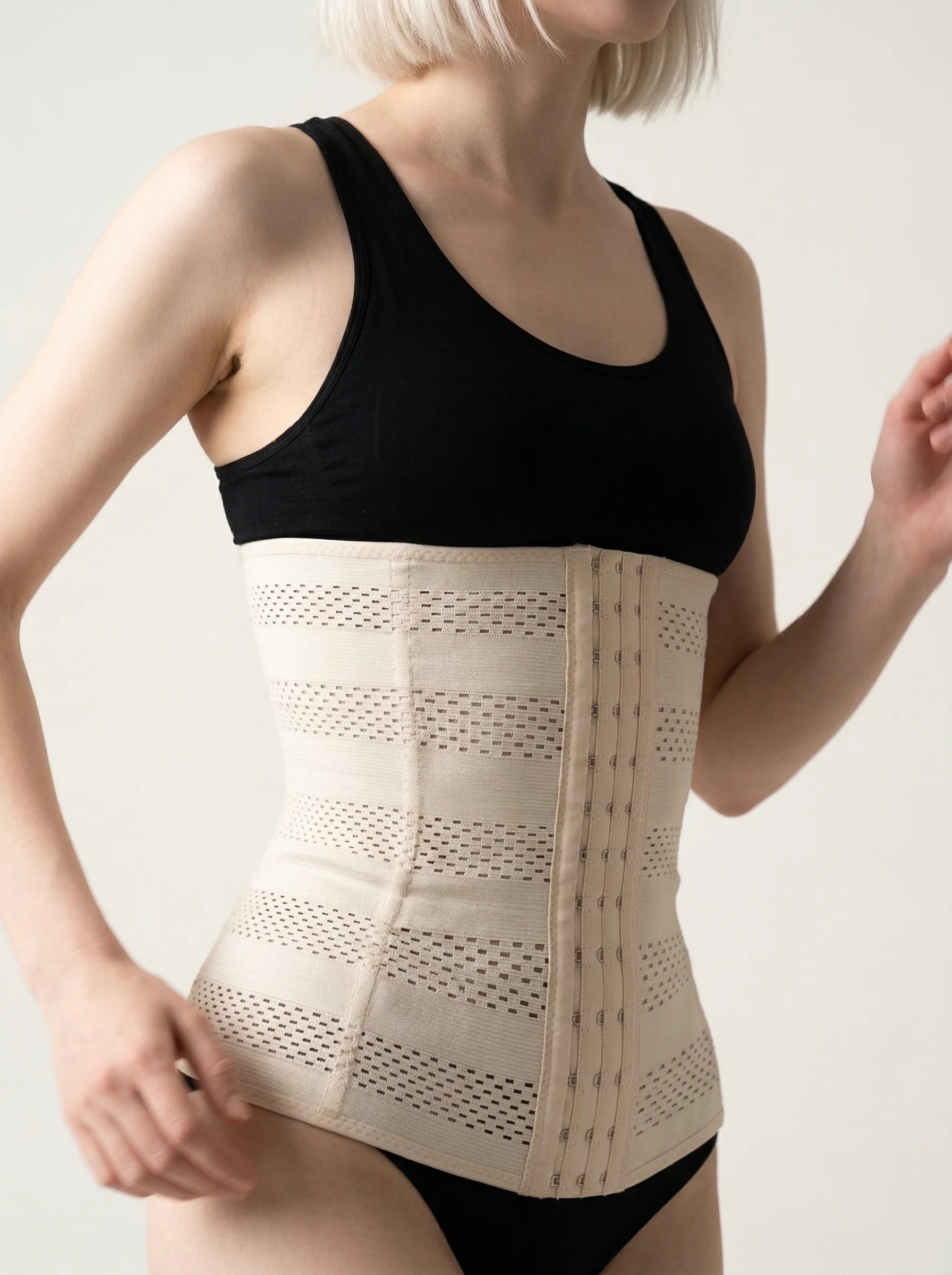 Corset Sport Grande Taille - Vue mouvement (petite)