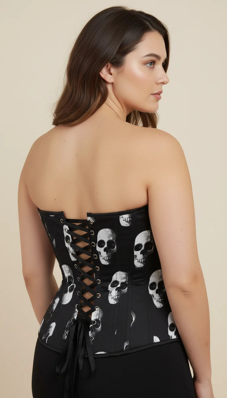 Corset Style Gothique - Vue dos