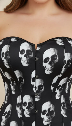 Corset Style Gothique - Vue face